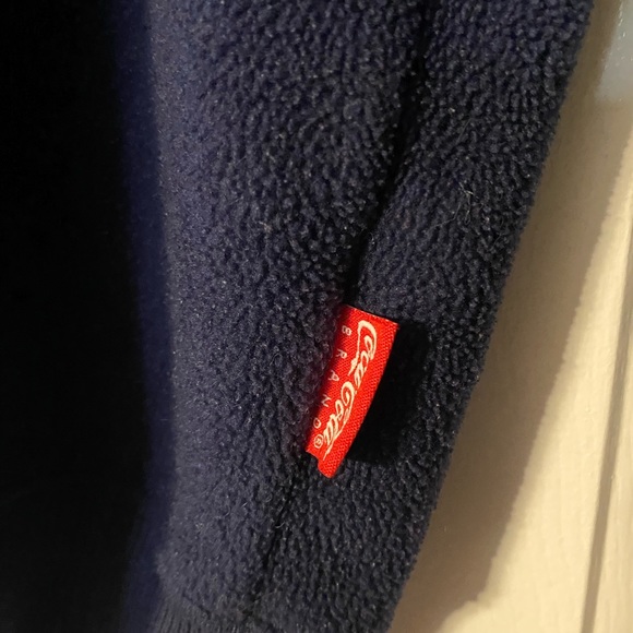 Small fleece coca-cola coke sweater jumper mens - Picture 5 of 11